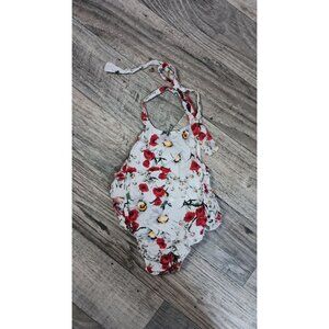 PrincesasA Medium 12 month Floral Ruffle Beach Casual Occasion Romper